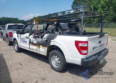 2023 Ford F-150 Xl из США, поврежденный, VIN 1FTMF1CB5PKE02713